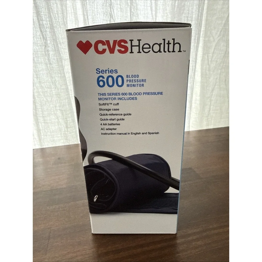 CVS Health Series 600 Blood Pressure Monitor - New Unused